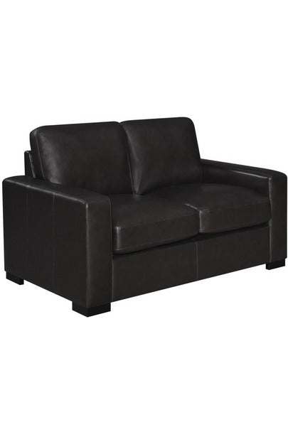 Boardmead Track Arms Upholstered Loveseat Dark Brown