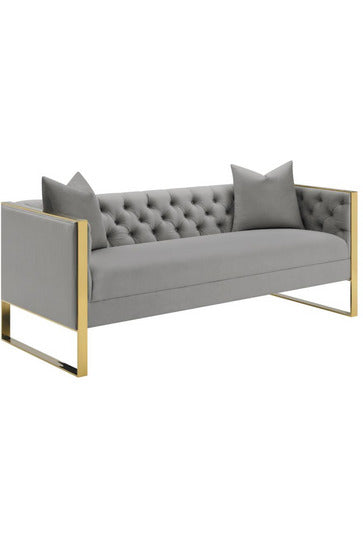 Eastbrook Tufted Back Sofa Grey