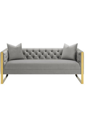 Eastbrook Tufted Back Sofa Grey