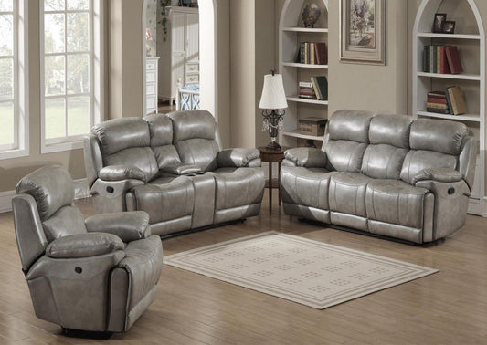 GRAY MOTION SOFA-MOTION LOVESEAT