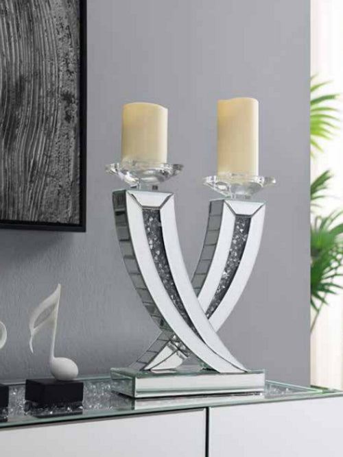 Candleholder With Mirror