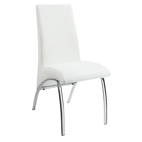 Beckham Upholstered Side Chairs White