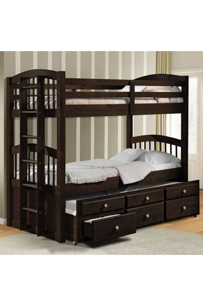 Micah Twin/Twin Bunk Bed & Trundle