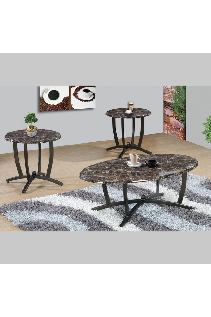 Espresso Coffee Table Set