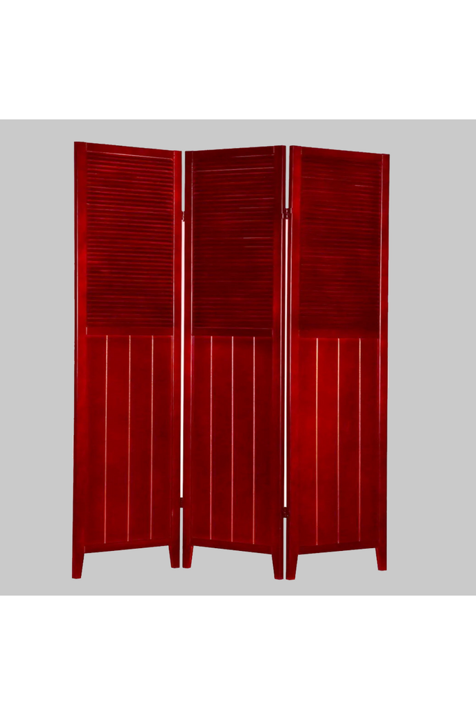 Wood Room Divider; Cherry